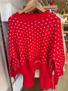 Lots of heart knit