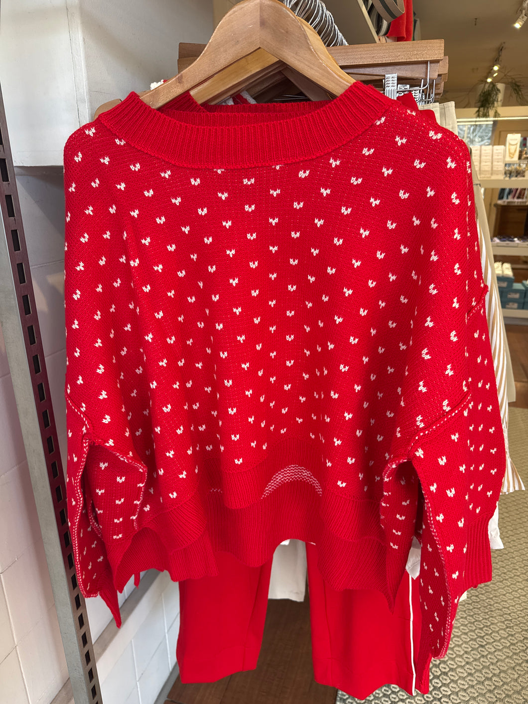 Lots of heart knit