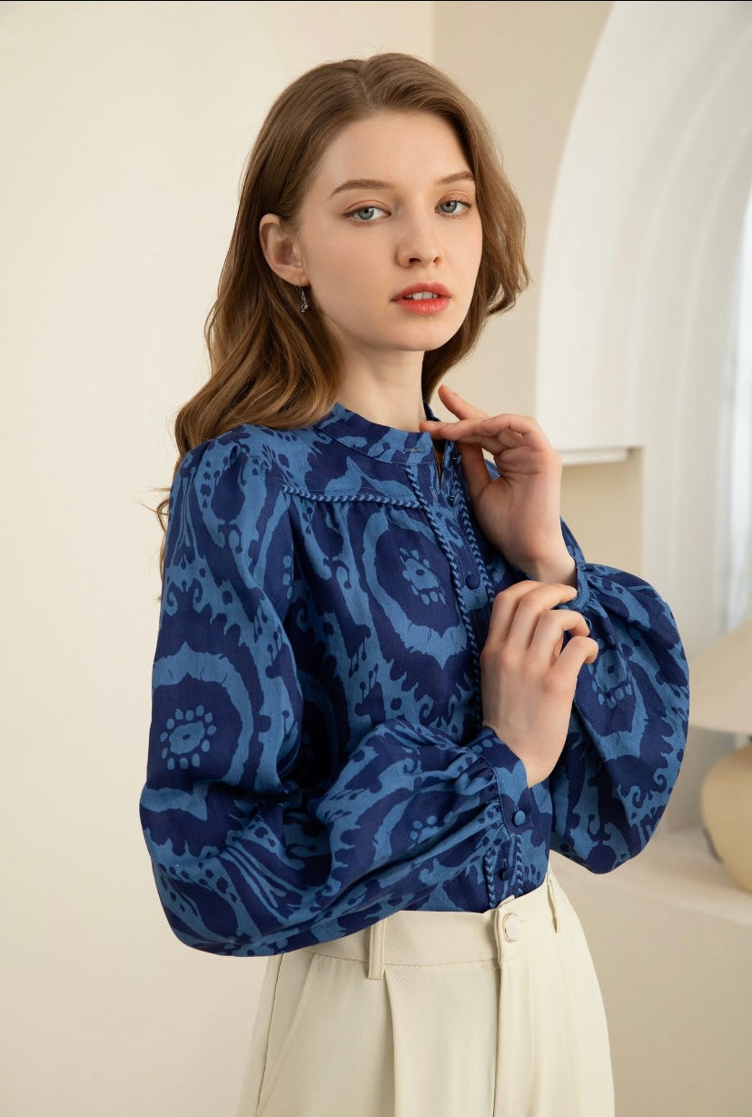 Abyss Printed blouse